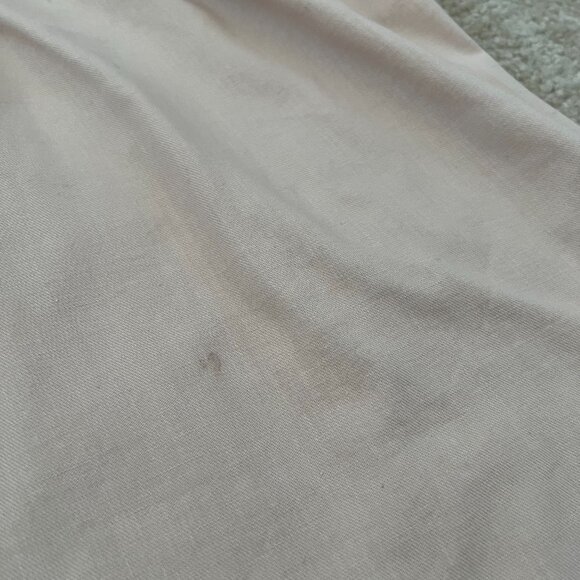 XiRENA Short Sleeve Cotton Flax Popover Blouse Top M Pink - Picture 7 of 10